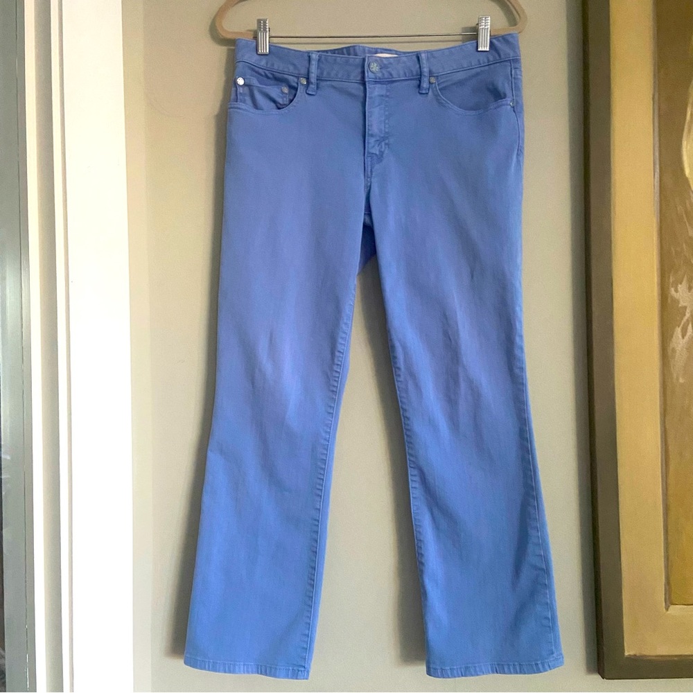 TORY BURCH light blue cotton pants - jeans style - 30